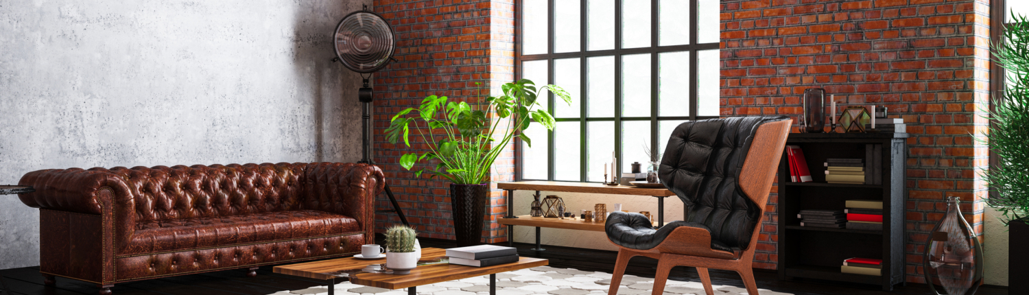 industrieel interieur
