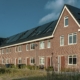 nieuw huis met zonnepanelen